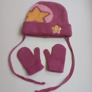 4/$40 Baby/Toddler Winnie-the-Pooh Hat With Mittens - Size 2-4X